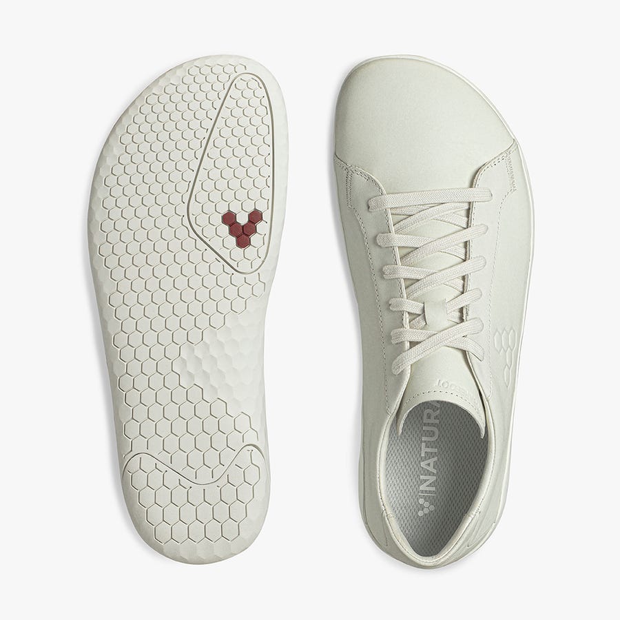 Vivobarefoot Geo Court II Vrijetijdsschoenen Heren Wit | Nederland 0080WNBY